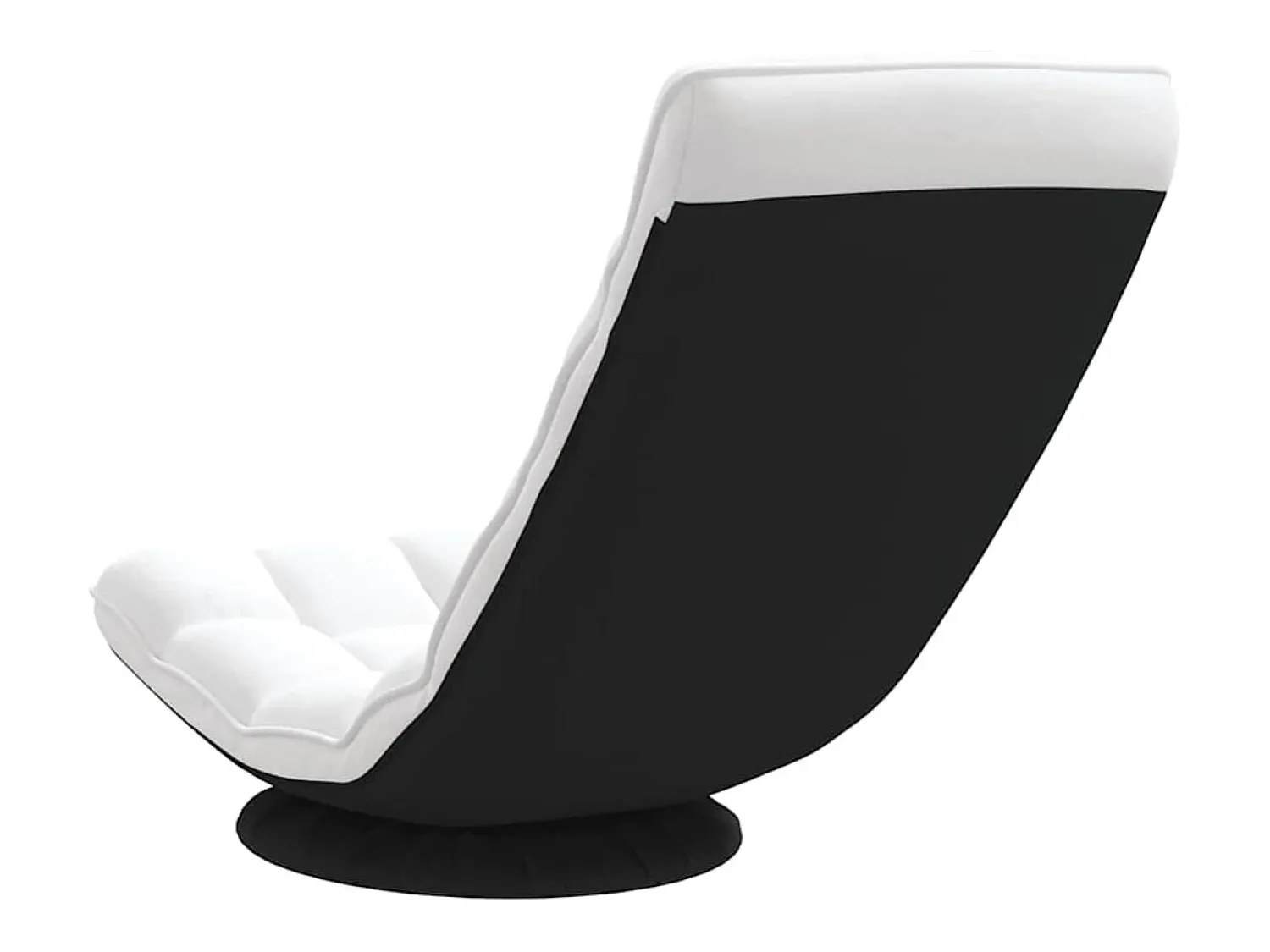 vidaxl Cadeira de piso giratória 70x51x79 cm tecido^ Poltrona