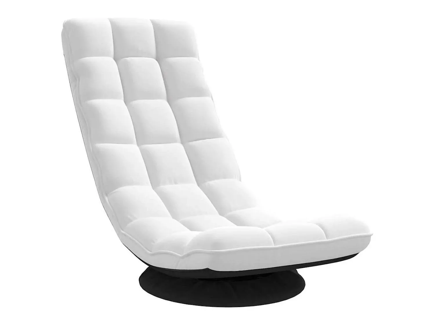 vidaxl Cadeira de piso giratória 70x51x79 cm tecido^ Poltrona