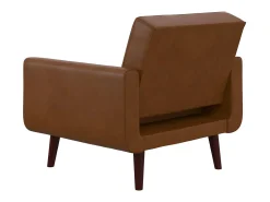 Online Dorel Home Cadeira decorativa em pele sintética camel Castanho