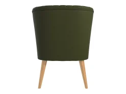 Poltrona|Novogratz Cadeira decorativa estofada em linho Verde
