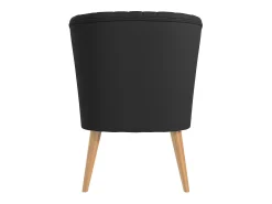 Sale Novogratz Cadeira decorativa estofada em linho Cinzento