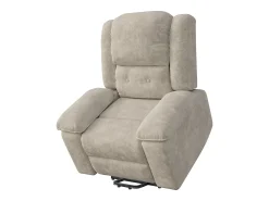 Poltrona| Cadeira elétrica de luxo para relaxamento e massagem Cinzento