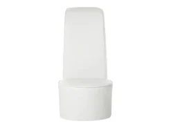 Outlet vidaxl Cadeira estilo sapato de salto alto couro artificial Branco