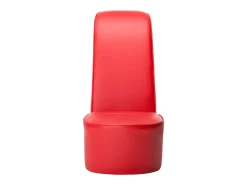 Discount vidaxl Cadeira estilo sapato de salto alto couro artificial Vermelho