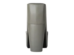 Outlet Cadeira estilo sapato de salto alto couro artificial SHL365564 Cinzento