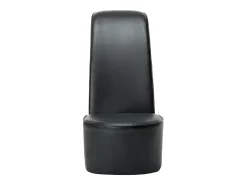 Poltrona* Cadeira estilo sapato de salto alto couro artificial SHL33095 Preto
