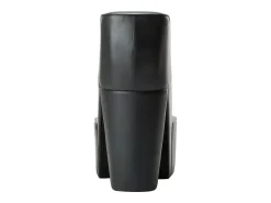 Poltrona* Cadeira estilo sapato de salto alto couro artificial SHL33095 Preto