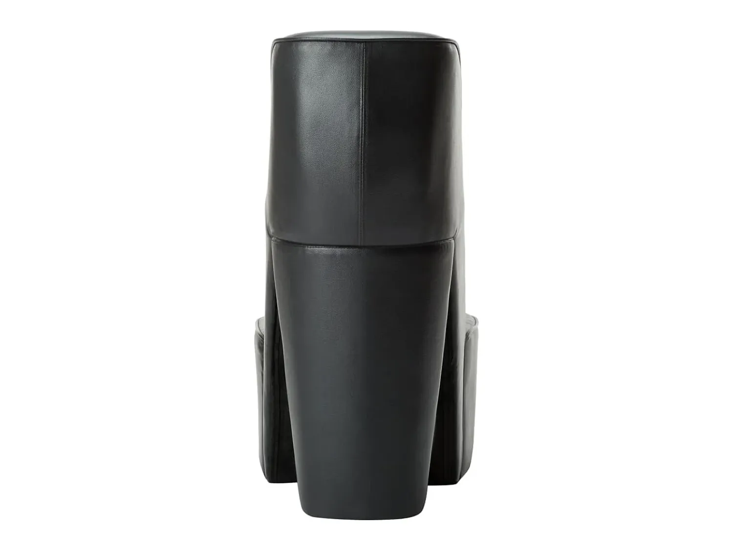 Poltrona* Cadeira estilo sapato de salto alto couro artificial SHL33095 Preto