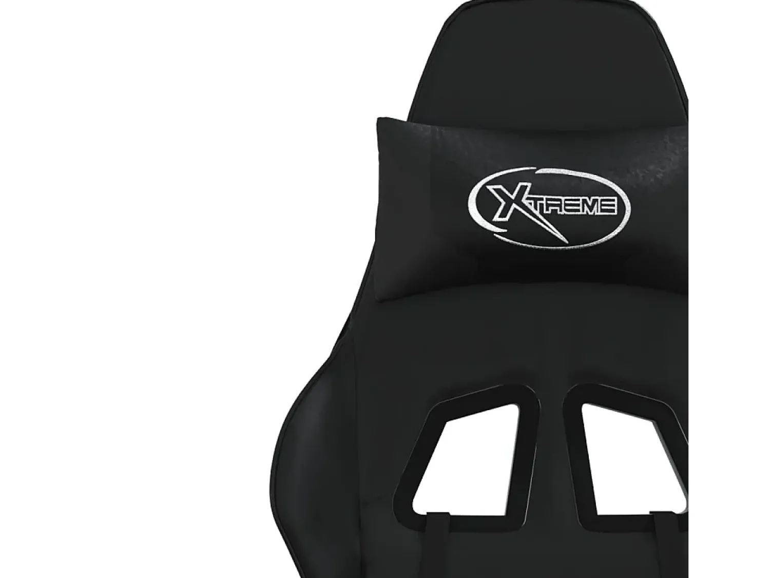 Best vidaxl Cadeira gaming de massagens couro artificial Preto
