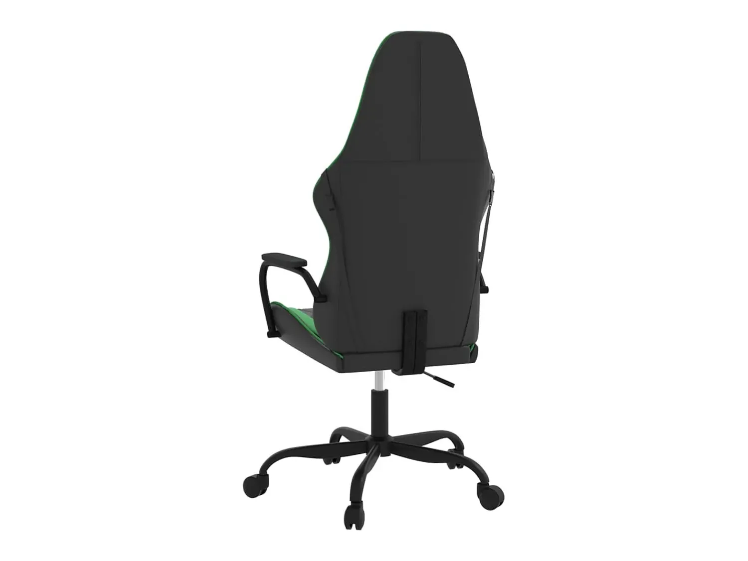 Best vidaxl Cadeira gaming massagens couro artificial preto e Verde