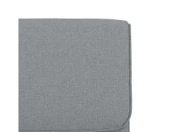 vidaxl Cadeira lounge 55x64x80 cm tecido -claro^ Poltrona