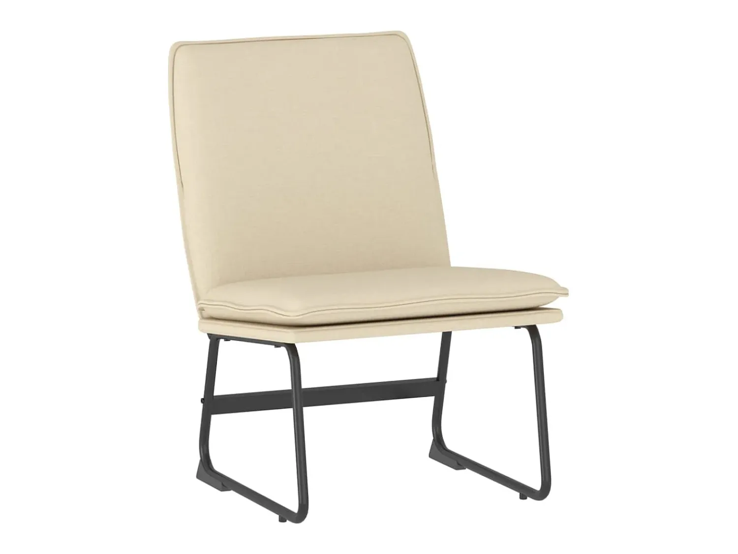 vidaxl Cadeira lounge 52x75x76 cm tecido cor^ Poltrona