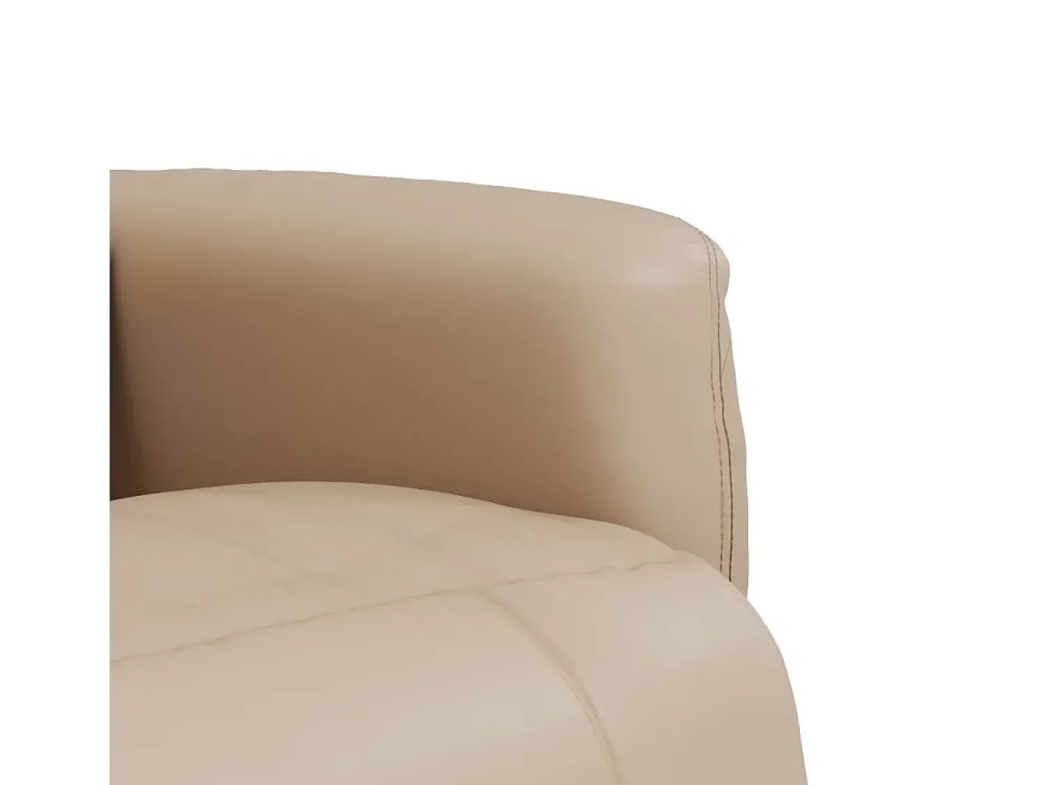 Poltrona| Cadeira massagens reclinável comapoio pés couro arti. cappuccino SHL611280 Castanho