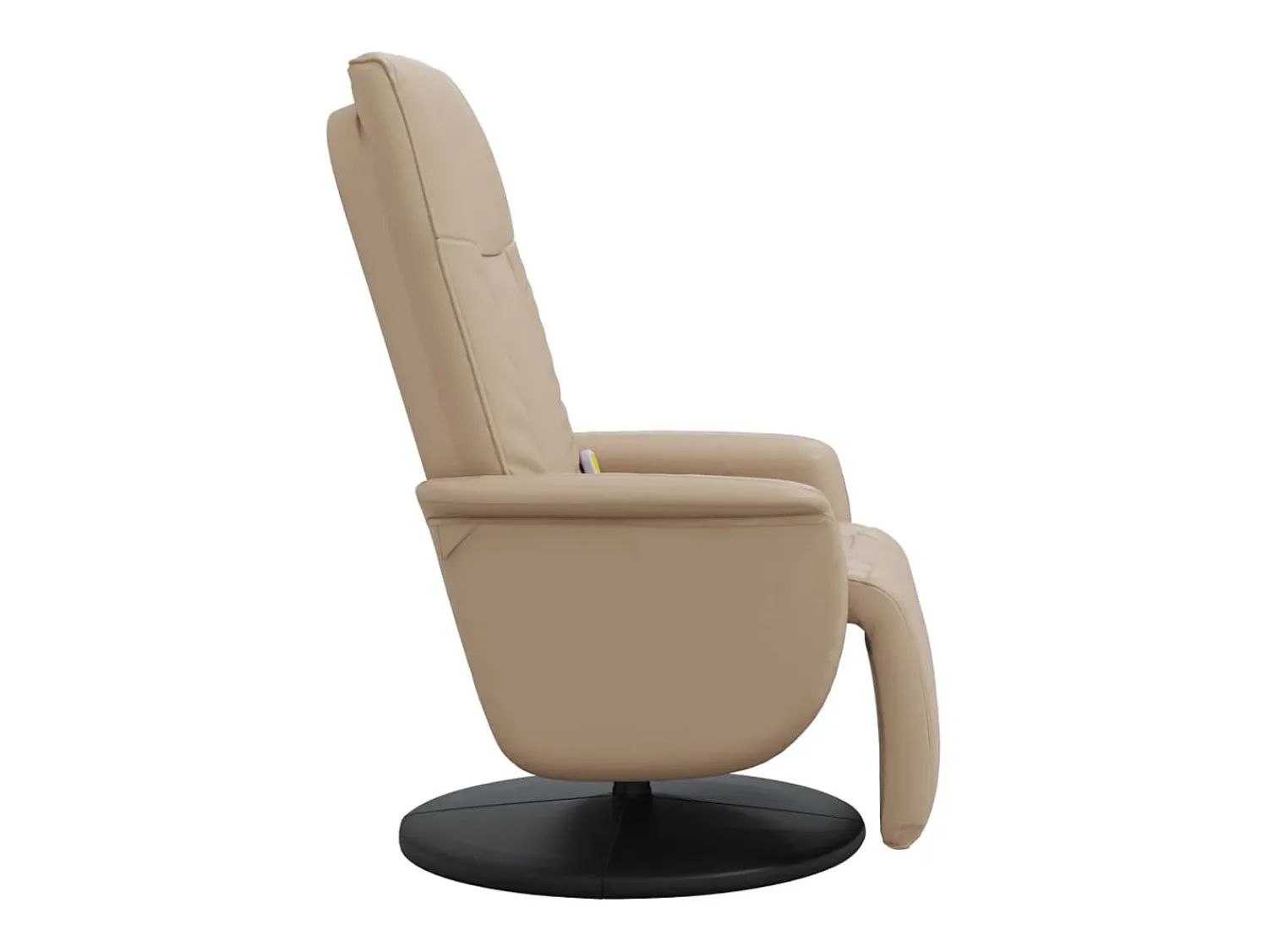 Poltrona| Cadeira massagens reclinável comapoio pés couro arti. cappuccino SHL611280 Castanho