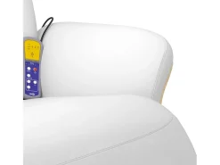 Cadeira massagens reclinável comapoio pés couro artif. SHL144240^ Poltrona