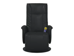 Cadeira massagens reclinável comapoio pés couro artificial SHL956769^ Poltrona