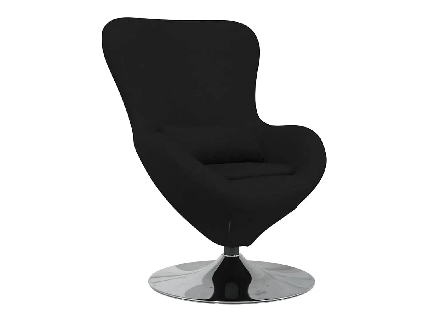 vidaxl Cadeira ovo 63 x 73 x 90 cm tecido^ Poltrona