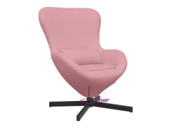 Online vidaxl Cadeira ovo 63 x 73 x 90 cm Veludo Rosa