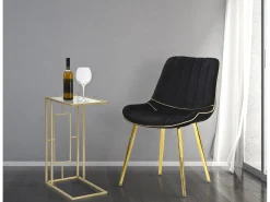 CADEIRA PARIS PRETO/ CONJUNTO 2 PCS CM 51X59X79^ Poltrona