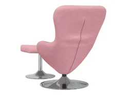 Cadeira Relax | Cadeira com Puff 63x73x90 cm Veludo SHL297162^ Poltrona