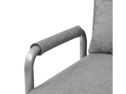 Sale Cadeira Relax | Cadeira giratória e sofá-cama tecido -claro SHL617658 Cinzento