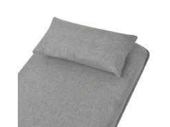 Sale Cadeira Relax | Cadeira giratória e sofá-cama tecido -claro SHL617658 Cinzento