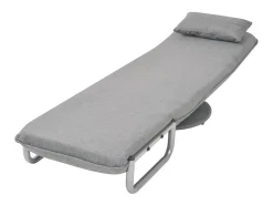 Sale Cadeira Relax | Cadeira giratória e sofá-cama tecido -claro SHL617658 Cinzento