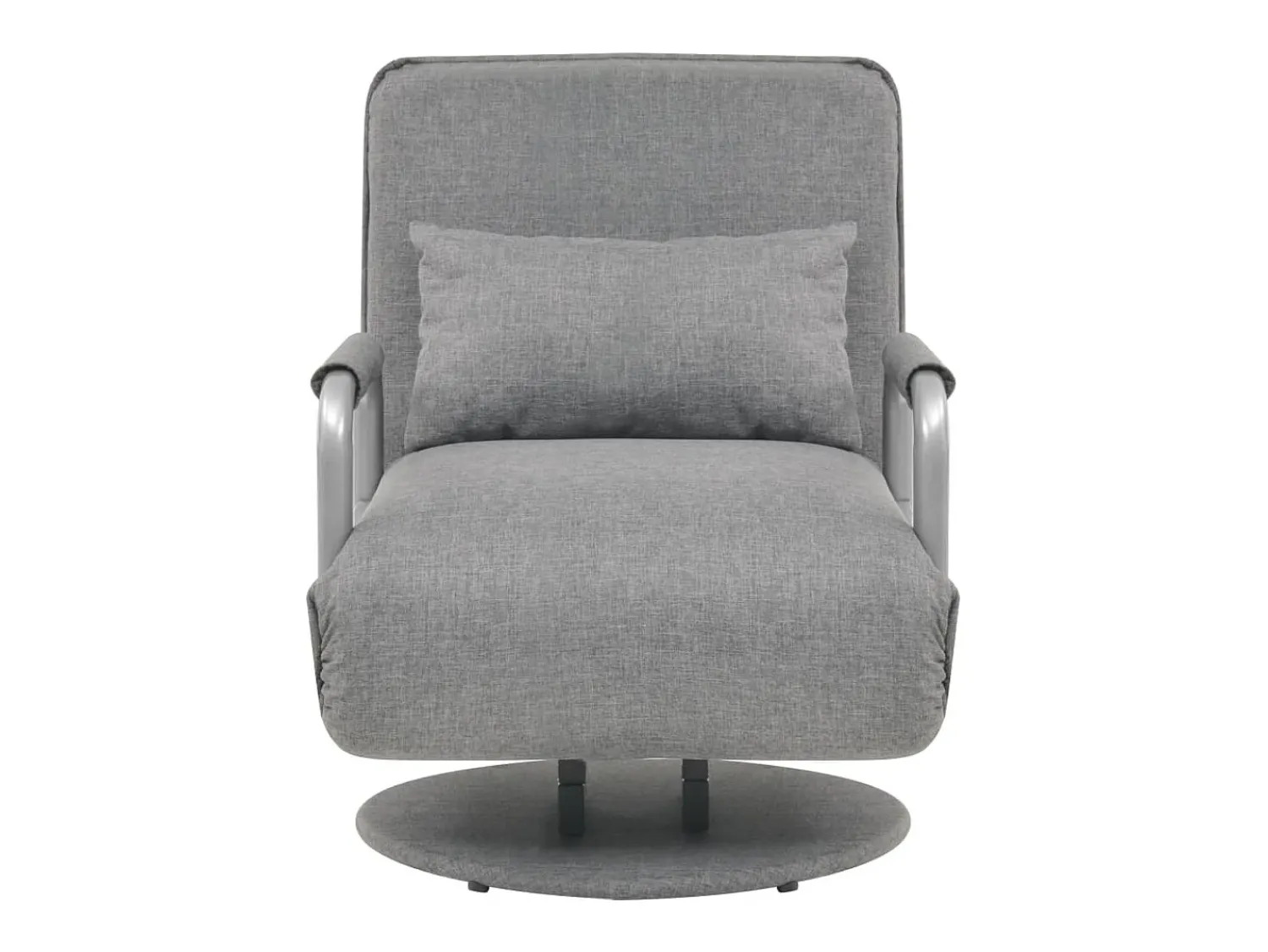 Sale Cadeira Relax | Cadeira giratória e sofá-cama tecido -claro SHL617658 Cinzento