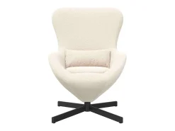 Cadeira Relax | Cadeira ovo 63x73x90 cm Tecido Curly Semelhante à Lã SHL427673^ Poltrona