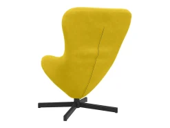 Poltrona| Cadeira Relax | Cadeira ovo 63x73x90 cm Veludo SHL946902 Amarelo