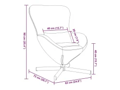 Online Cadeira Relax | Cadeira ovo tinto 63x73x90 cm Veludo SHL948976 Vermelho