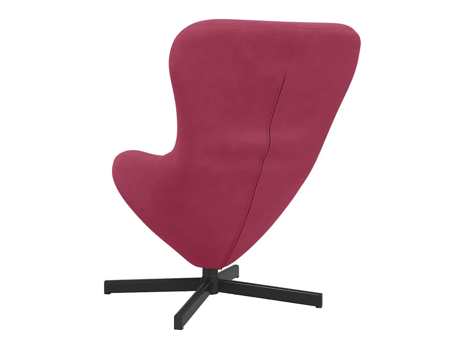 Online Cadeira Relax | Cadeira ovo tinto 63x73x90 cm Veludo SHL948976 Vermelho