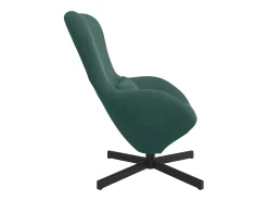 Poltrona* Cadeira Relax | Cadeira ovo Verde-escuro 63x73x90 cm Veludo SHL270031 Verde pinho
