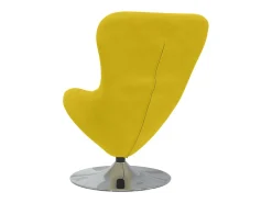 Poltrona| Cadeira Relax | Cadeira ovo 63x73x90 cm Veludo SHL165552 Amarelo