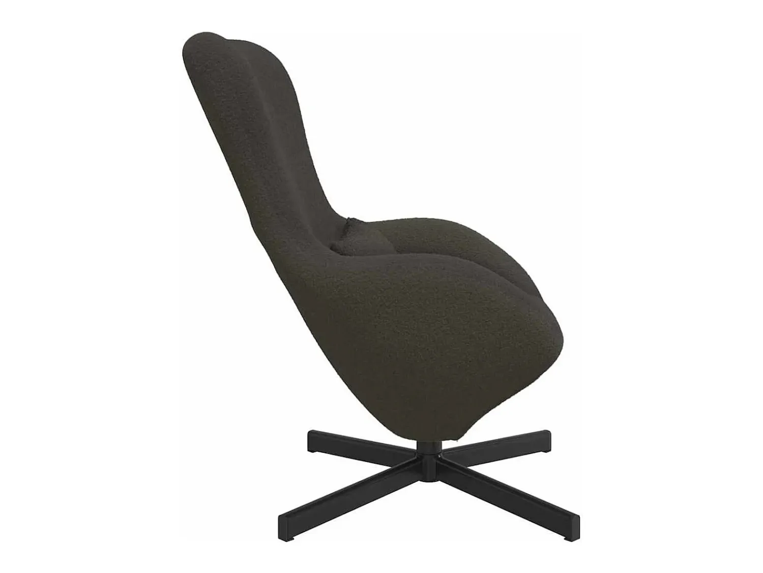 Cadeira Relax | Cadeira ovo escuro 63x73x90 cm SHL876890^ Poltrona
