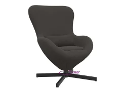 Cadeira Relax | Cadeira ovo escuro 63x73x90 cm SHL876890^ Poltrona