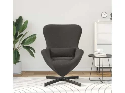 Cadeira Relax | Cadeira ovo escuro 63x73x90 cm SHL876890^ Poltrona