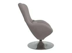 Cadeira Relax | Cadeira ovo Cinzento-acastanhado 63x73x90 cm tecido SHL420613^ Poltrona