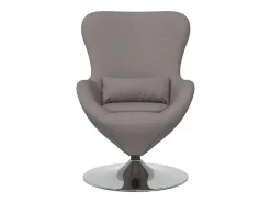 Cadeira Relax | Cadeira ovo Cinzento-acastanhado 63x73x90 cm tecido SHL420613^ Poltrona