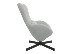 Poltrona* Cadeira Relax | Cadeira ovo Cinzento-claro 63x73x90 cm Veludo SHL501800 Cinzento claro