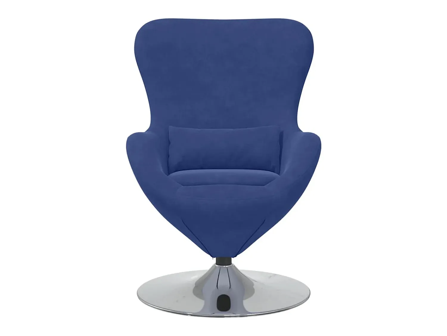 Poltrona| Cadeira Relax | Cadeira ovo polícia 63x73x90 cm Veludo SHL286882 Azul