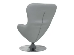 Poltrona| Cadeira Relax | Cadeira ovo Cinzento-claro 63x73x90 cm tecido SHL651963 Cinzento claro