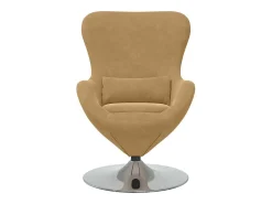 Discount Cadeira Relax | Cadeira ovo -claro 63x73x90 cm Veludo SHL957926 Castanho