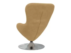 Discount Cadeira Relax | Cadeira ovo -claro 63x73x90 cm Veludo SHL957926 Castanho