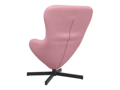 Online Cadeira Relax | Cadeira ovo 63x73x90 cm Veludo SHL33837 Rosa