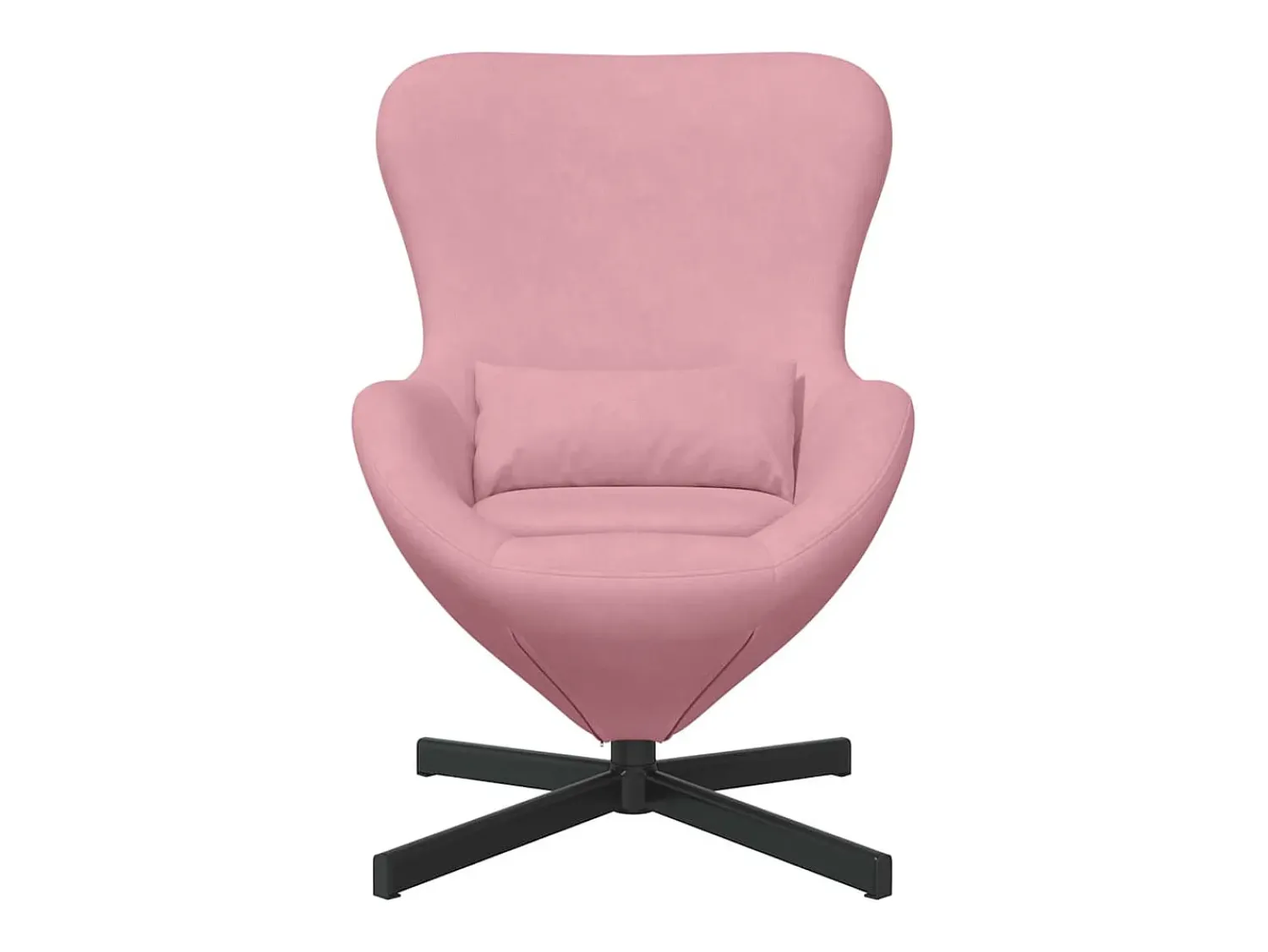 Online Cadeira Relax | Cadeira ovo 63x73x90 cm Veludo SHL33837 Rosa