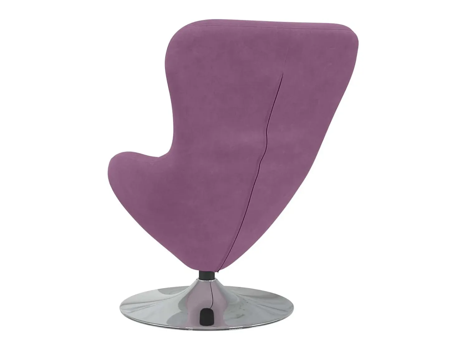 Sale Cadeira Relax | Cadeira ovo Roxo 63x73x90 cm Veludo SHL505194 Violeta