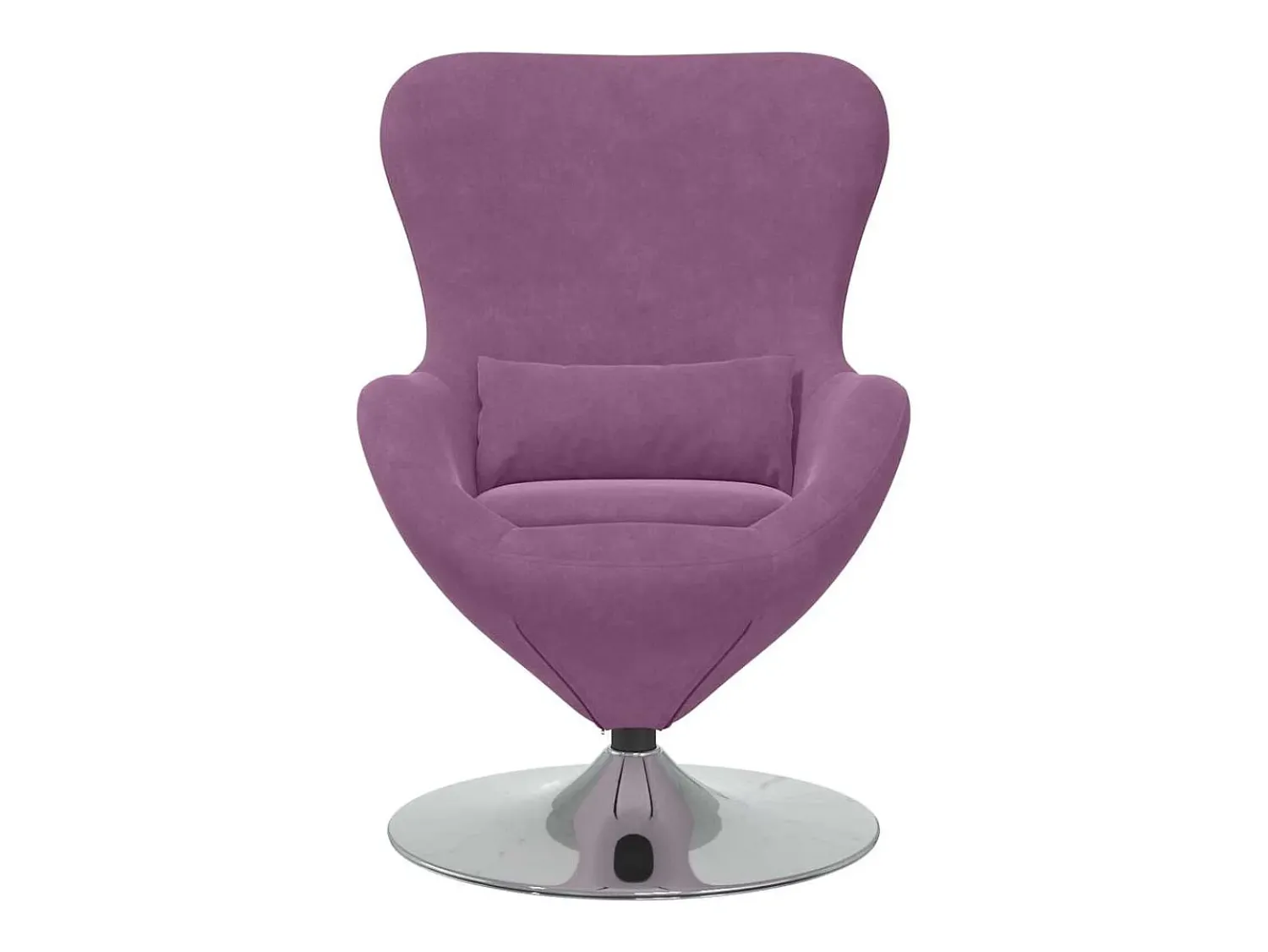 Sale Cadeira Relax | Cadeira ovo Roxo 63x73x90 cm Veludo SHL505194 Violeta