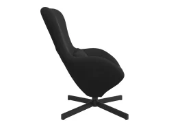 Poltrona* Cadeira Relax | Cadeira ovo 63x73x90 cm Veludo SHL784299 Preto