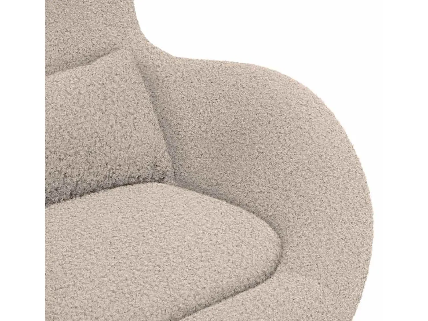 Poltrona* Cadeira Relax | Cadeira ovo Cinzento-claro 63x73x90 cm SHL342391 Cinzento claro